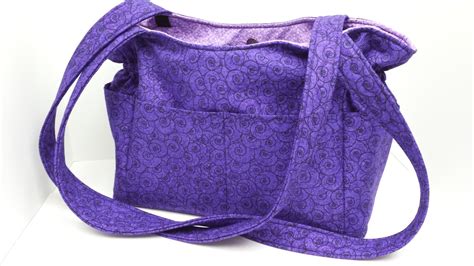 Travel Bag Diaper Bag Purple Large Bag Washable Diaper Bag Large