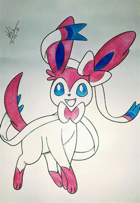 My Drawing 10 Sylveon Fandom