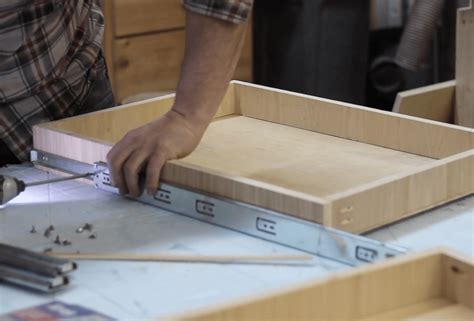Route a 1/4 wide slot, 1/4 from the edge, and about 1/8 deep. Table Saw Outfeed Table with Storage Cabinet ...
