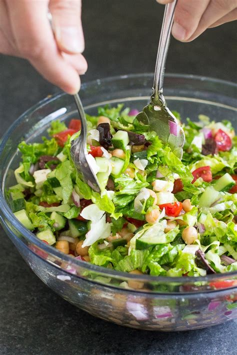 Mediterranean Chopped Salad Recipe Culinary Hill