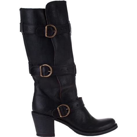 Fiorentini Baker Net Tall Boot Black Leather 598 Liked On Polyvore