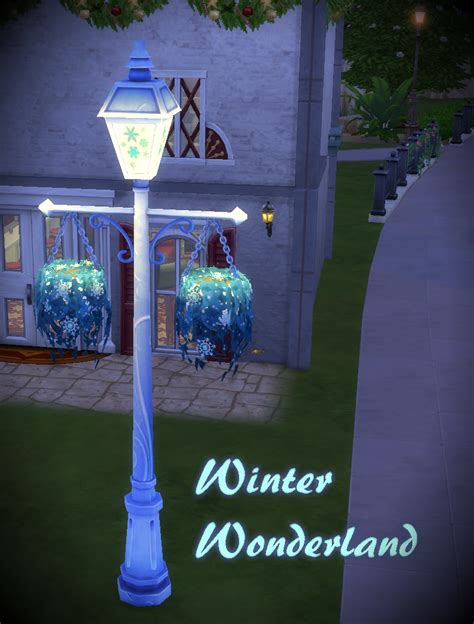Sims 4 Cc Holiday Street Lamps