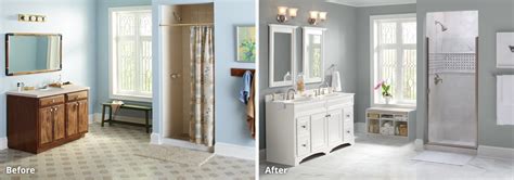 Remodeling bathroom ideas before & after. Bathroom Remodeling at The Home Depot