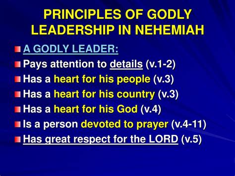 Ppt Nehemiah And Godly Leadership Powerpoint Presentation Free