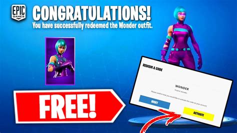 A free multiplayer game where you compete in battle royale, collaborate to create your private. HOW TO GET WONDER SKIN CODES FOR FREE IN FORTNITE ...