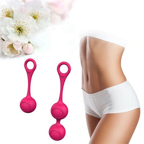 Kegel Exercise Vaginal Tightening Silicone Ben Wa Balls Trainer Kit For Beginner Ebay