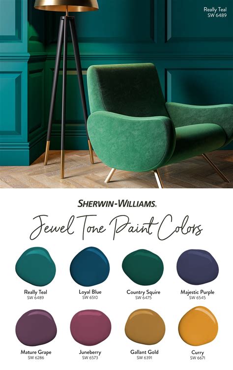 Jewel Tone Paint Color Ideas In 2022 Paint Colors For Home Room