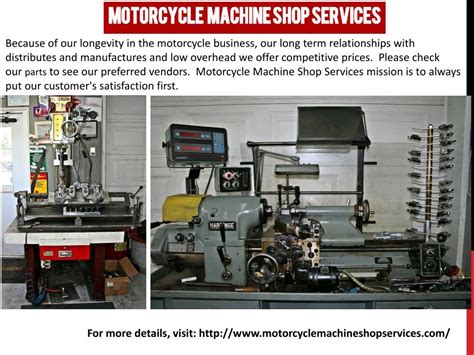 Ppt Motorcycle Machine Shop Services Powerpoint Presentation Free