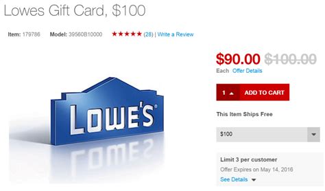 You will need to download samsung pay mobile app. $100 Lowe's Gift Card for $90 from Staples: Stacks with 5X ...