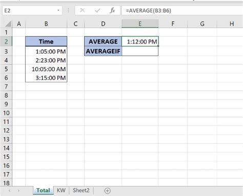 How To Calculate Average In Time In Excel Haiper