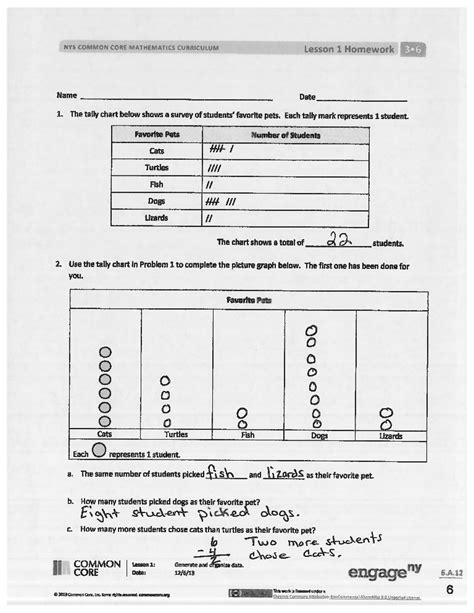 Back to introduction | back to grade 5 module 4 lessons: Lesson 8 Homework Answer Key Grade 4