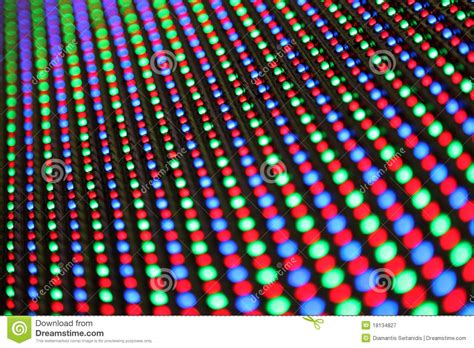 Led Light Abstract Pattern Royalty Free Stock Photography