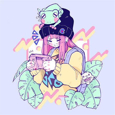 Hey Im Crisalys I Love Drawing 90s Sneakers Girls And Mix Things I Grew Up With