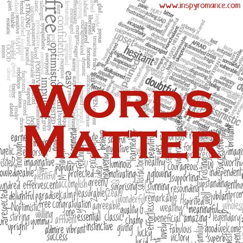 Words Matter Giveaway