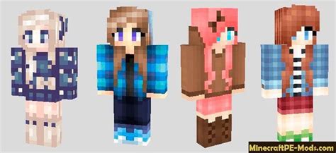 Cool Girls Skins Pack For Minecraft Pe 1903 181 180