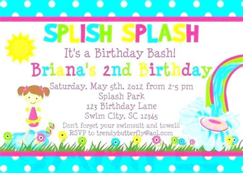 Birthday Invitation Format In English - Cards Design Templates