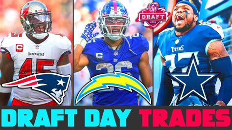 Nfl Trades That Could Happen On Draft Day 2023 Nfl Draft Trades Youtube