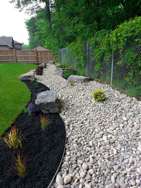 22 Beautiful River Rock Landscaping Ideas Home And Gardens