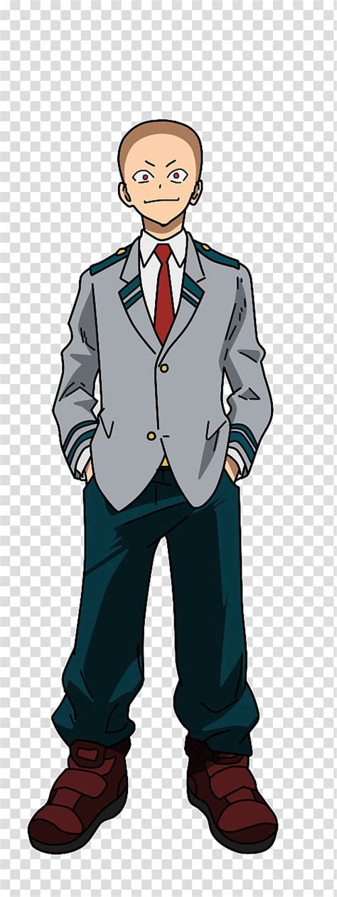 Bnha Male Profile Uniform Base Male Character Illustration