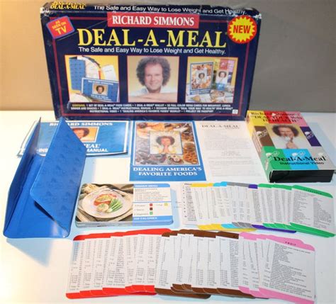 Richard Simmons Deal A Meal Program Cards