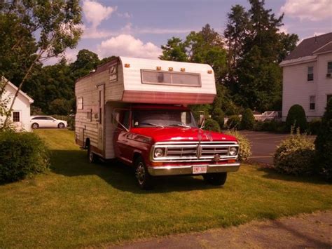 1972 Ford F350 Dually Camper Special Vintage Rv