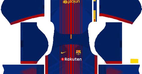 Sudah menjadi rahasia umum jika suatu klub pasti akan mengganti kit kostum. (DLS) FC Barcelona 2017/2018 HOME