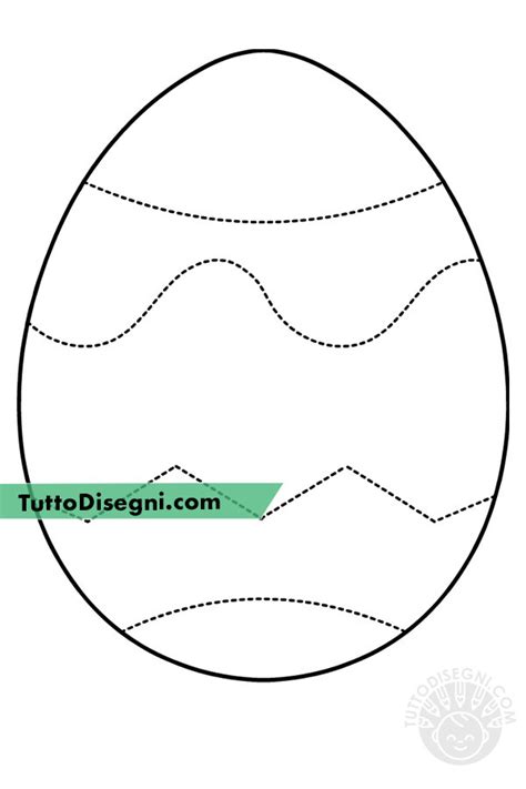 Scheda Di Pregrafismo Di Pasqua Scuola Infanzia TuttoDisegni Com