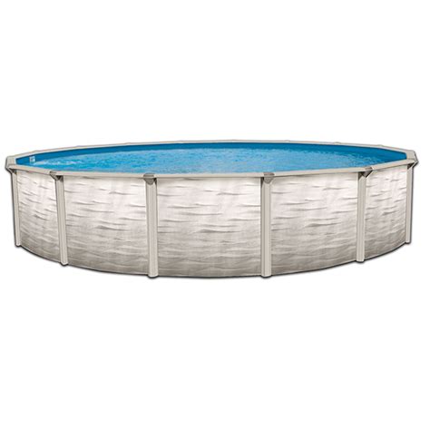 Esprit 15 Ft Round Above Ground Pool With Punka Wall Liner And Skimmer