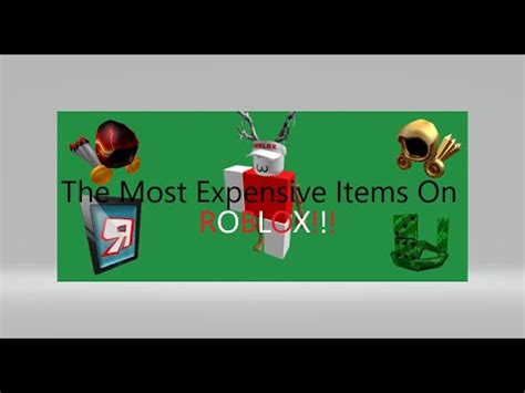 2 figures, accessories, collector's checklist, and an exclusive virtual item code. Top 11 Most Expensive Items In The Roblox Catalog | 2019 - YouTube