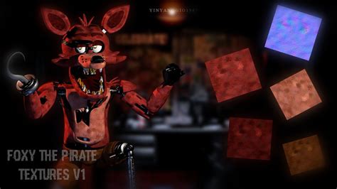 C4dfnaftexturesfoxy The Pirate Textures V1 By Yinyanggio1987 Fnaf