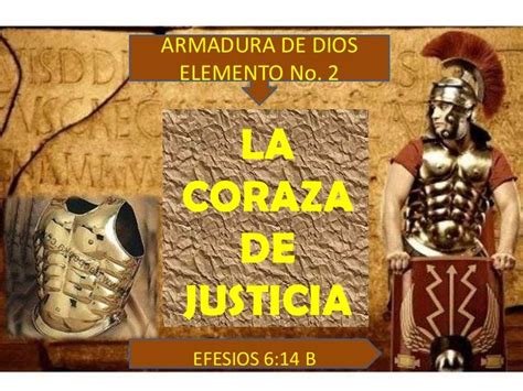 Armadura De Dios Elemento No 2 Efesios 614 B La Coraza De Justicia