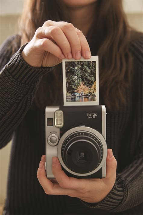 Fujifilm Instax Mini 90 Black Camera Photography Camera Polaroid