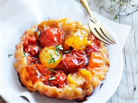 Tatin De Tomates Cerises Au Vinaigre Balsamique La Conque D Or