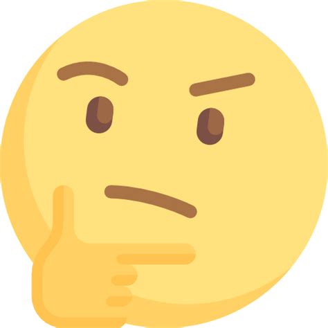 Thinking Emoticon Png