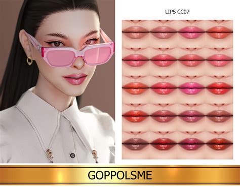 Gpme Gold Lips Cc07 The Sims Guide