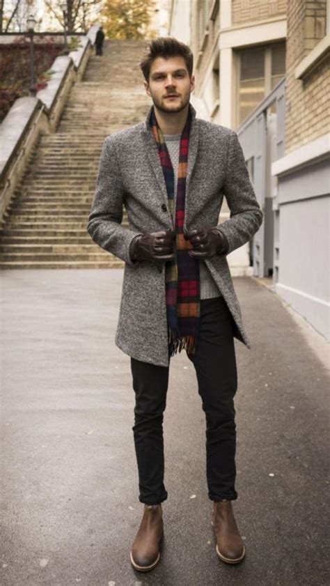 49 brilliant winter outfit that ready for men style winter outfits men mens