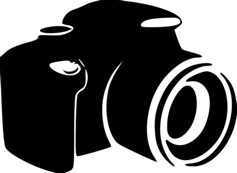 Camera clip art 2 | Camera clip art, Camera logo, Camera silhouette