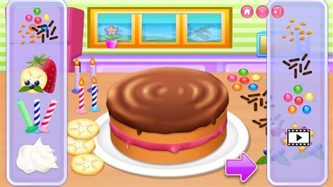 Membuat Aneka Kue Cake Cooking Game Permainan Anak Memasak Youtube