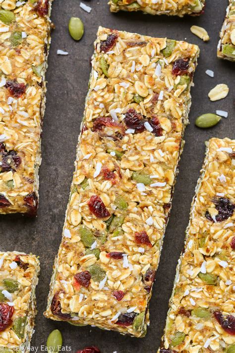 No Bake Nut Free Granola Bars Easy And Healthy Recipe Everyday