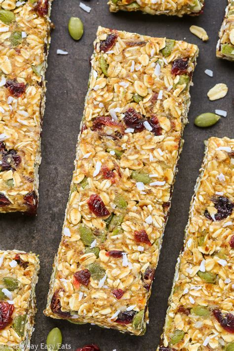 Easy Homemade Nut Free Granola Bar Recipe Atonce