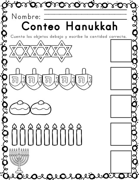 Hanukkah Worksheets Worksheet Works