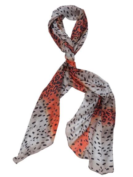 Tiger Print Scarf By Ronen Chen At Hello Boutique