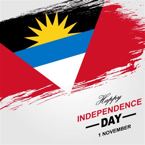 Antiqua And Barbuda Independence Day Vector Design Independence Day