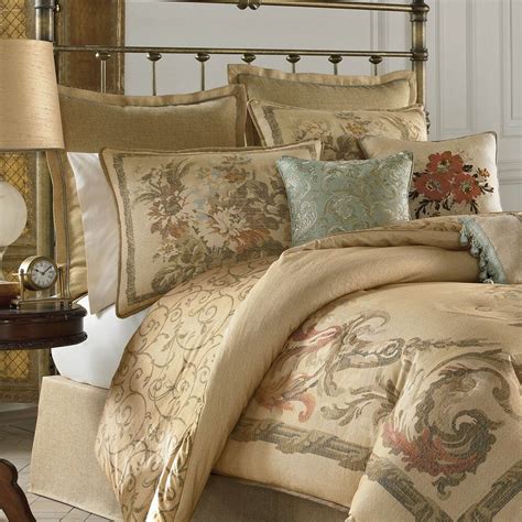 pc croscill normandy cal king wc comforter set beige