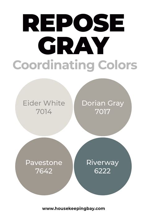 Repose Gray Sw 7015 By Sherwin Williams Housekeeping Bay