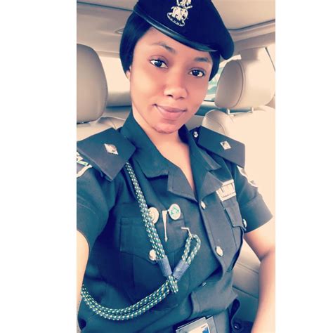 Photos Of Nigerias Most Beautiful Policewoman Yabaleftonline