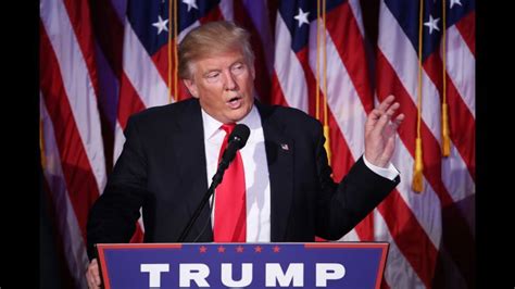 Donald Trumps Victory Speech Full Text Cnn Politics