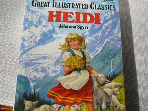 Heidi Book Vintage Classic Literature Classic Literature Literature Books