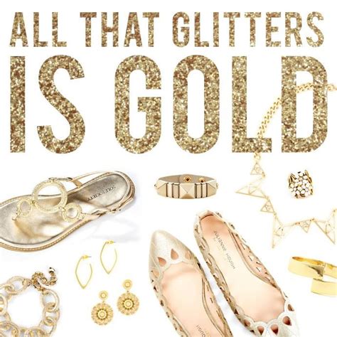 All That Glitters Is Gold Going For Gold Golden Glitter 50th
