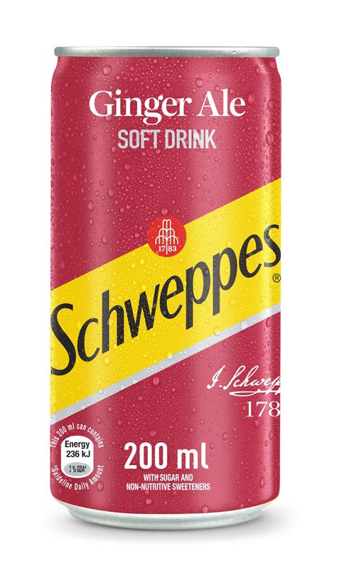 Schweppes Ginger Ale Can 200ml Norman Goodfellows